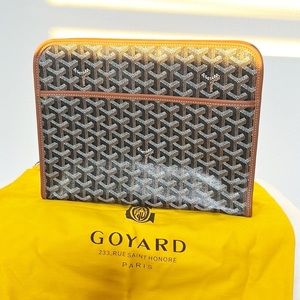 Goyard Pochette Jouvence BLACK/TAN